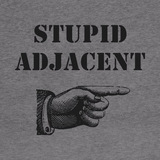 Stupid Adjacent Left - (light shirts) by AmplePanda